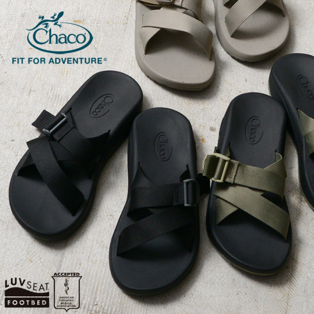 ★カートで割引対象品★【即日出荷対応】Chaco チャコ CUSHZ SLIDE クッシュZ スライドサンダル【T】