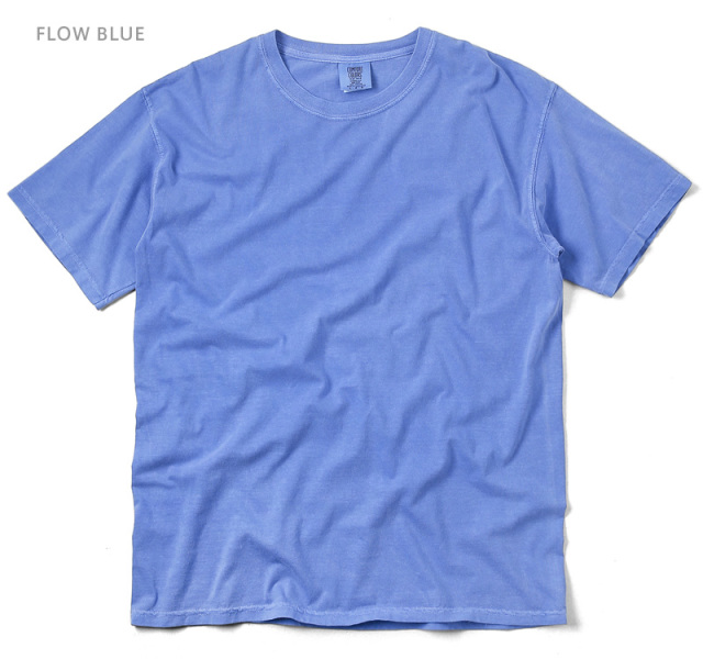 【ネコポス便対応】【メーカー取次】COMFORT COLORS コンフォートカラーズ 1717 アダルト 6.1oz リングスパン Tシャツ 後染め 【キャンペーン対象外】【T】