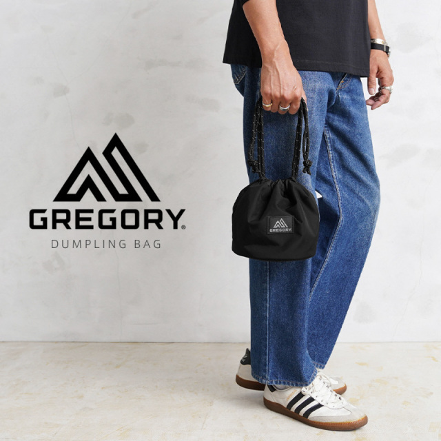 ★カートで割引対象品★【即日出荷対応】GREGORY グレゴリー DUMPLING BAG 巾着バッグ【T】