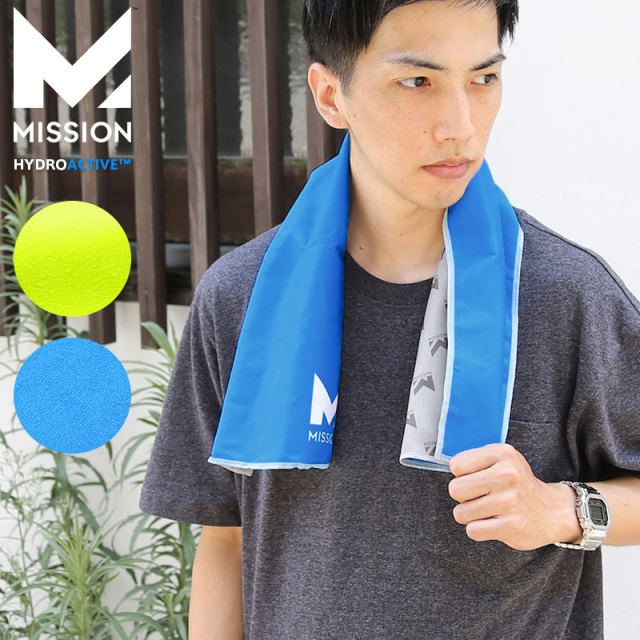 ★カートで割引対象品★【即日出荷対応】MISSION ミッション MI20ABOX MICRO FIBER クーリングタオル【Sx】【T】