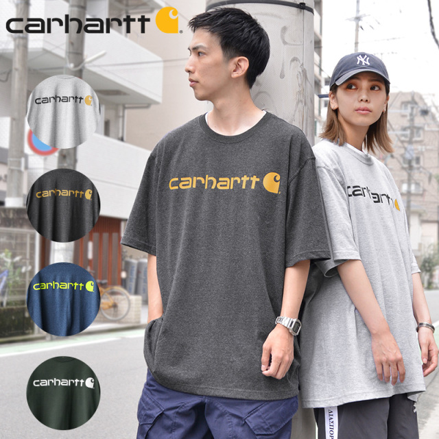 ★カートで割引対象品★Carhartt カーハート CRHTT-K195 ビッグシルエット S/S ロゴTシャツ【T】