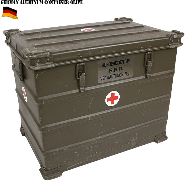 ドイツ軍 アルミコンテナ 軍放出品 ミリタリーショップ 通販