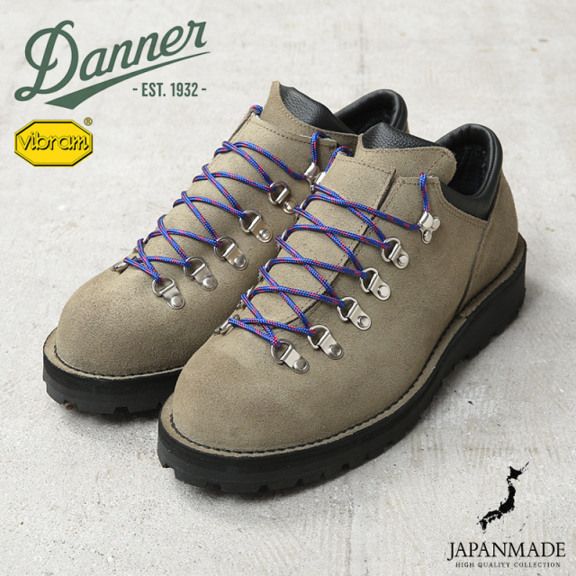 【即日出荷対応】Danner ダナー D214016 MT.RIDGE LOW WP KLT マウンテン リッジ ロウ ウォータープルーフ / アウトドアブーツ S.KHAKI 日本製【キャンペーン対象外】【T】