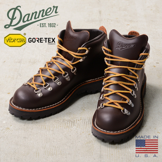 【即日出荷対応】Danner ダナー 30866 MOUNTAIN LIGHT マウンテンライト ブーツ / アウトドアブーツ BROWN MADE IN USA【キャンペーン対象外】【T】