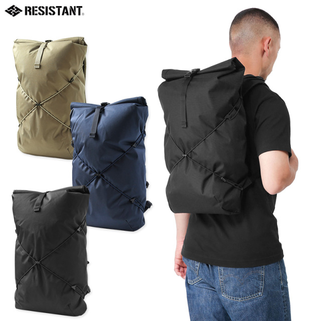 ★カートで割引対象品★【即日出荷対応】RESISTANT レジスタント DELIGHT デライト ロールトップ バックパック【T】