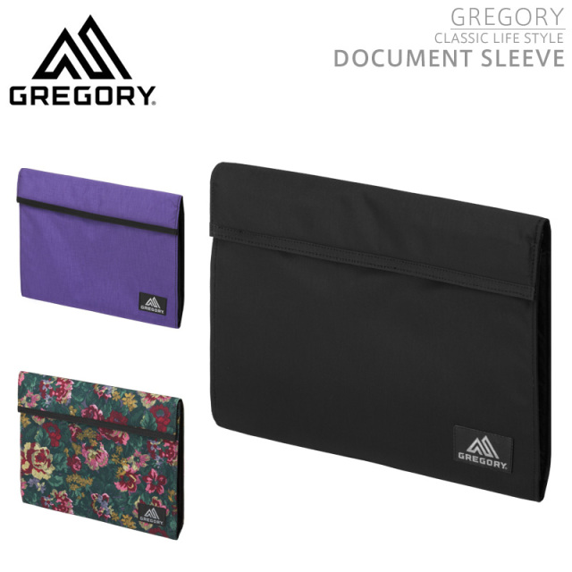★カートで割引対象品★GREGORY グレゴリー DOCUMENT SLEEVE ドキュメントスリーブ【Sx】【T】