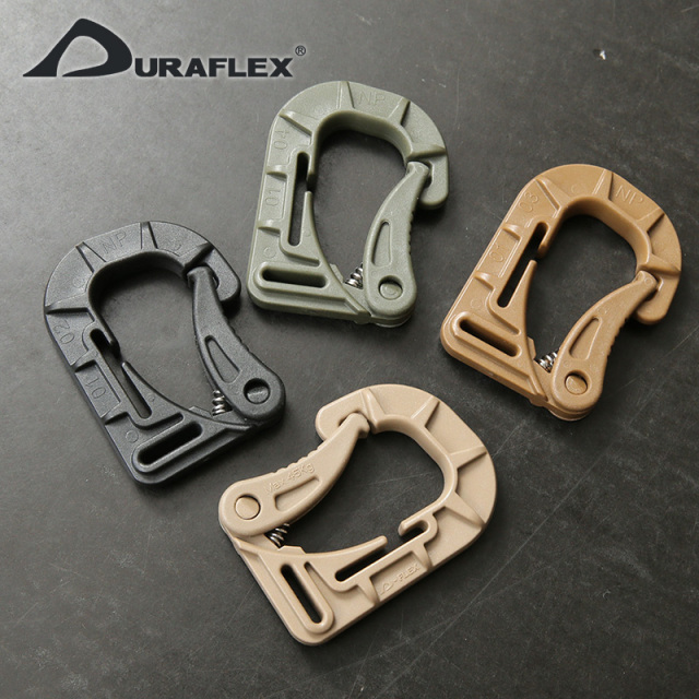【即日出荷対応】【ネコポス便対応】DURAFLEX デュラフレックス カラビナ HD【T】