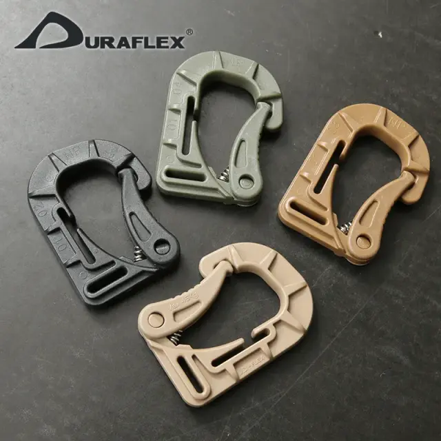 【即日出荷対応】【ネコポス便対応】DURAFLEX デュラフレックス カラビナ HD【T】
