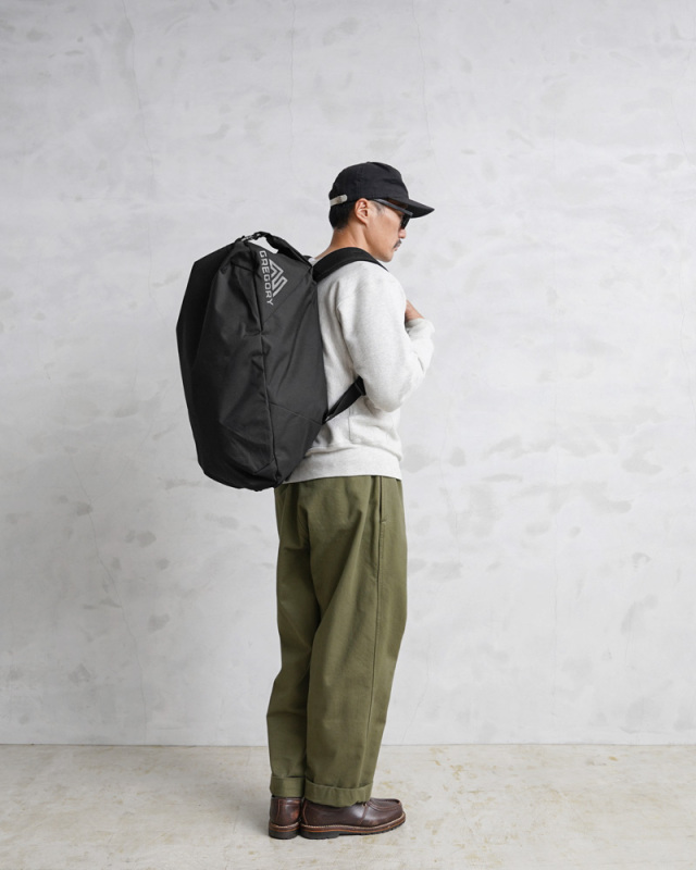 専用⭐️美品 GREGORY STASH 45L ダッフル Black GREGORY ダッフルバッグ グレゴリー 折りたたみ リュック