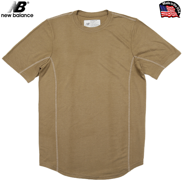 実物 新品 米軍 New Balance AFR701 NBS 7 Tシャツ［MODACRYLIC］ ニューバランス 米軍放出品ミリタリーファッション 軍服【キャンペーン対象外】【T】