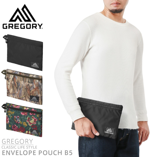 ★カートで割引対象品★【ネコポス便対応】GREGORY グレゴリー ENVELOPE POUCH B5 エンベロープポーチ B5【Sx】【T】