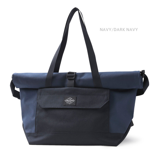 ROAD RUNNER ロールトップバッグ ネイビー/ブラック Products | Road Runner Bags