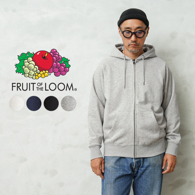 【即日出荷対応】FRUIT OF THE LOOM フルーツオブザルーム 81350000 ベーシック スウェット ジップ フーディー【T】