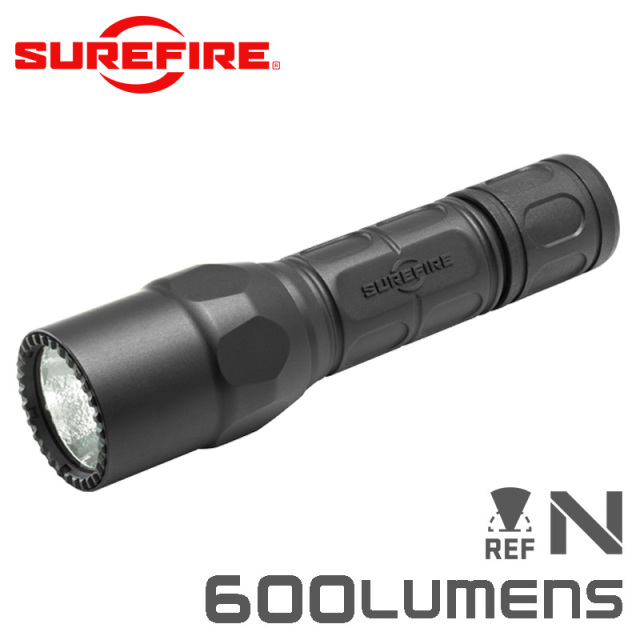 SUREFIRE シュアファイア G2X LE Dual-Output LEDフラッシュライト / 600ルーメン（G2XLE-BK）【キャンペーン対象外】 懐中電灯 防災用品【T】