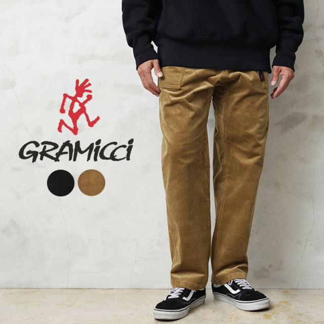 Gramicci グラミチ G3FU-P054 コーデュロイ ルーズテーパード リッジパンツ【キャンペーン対象外】【T】