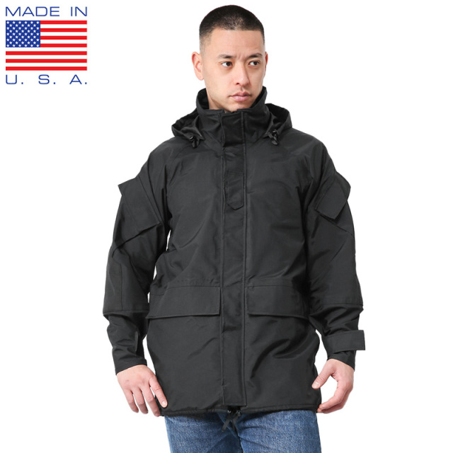 MADE IN USA 新品 米軍 ECWCS Gen2 パーカー ブラック【キャンペーン対象外】 ミリタリー ジャケット ファッション【T】