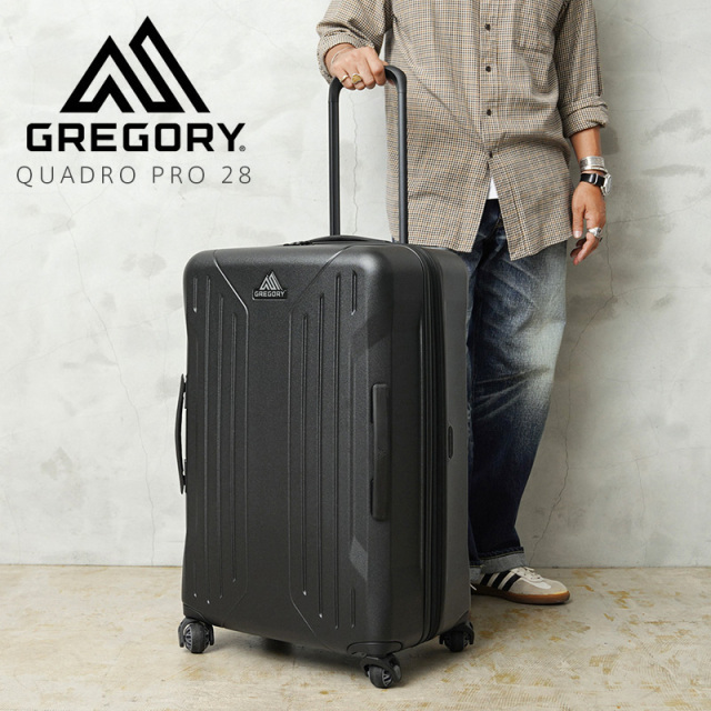 ★カートで割引対象品★【即日出荷対応】GREGORY グレゴリー QUADRO PRO 28 クアドロプロ 28 キャリーケース【T】【個別送料】［北海道沖縄離島配送不可］