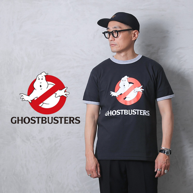 ★カートで割引対象品★GHOSTBUSTERS ゴーストバスターズ S/S RINGER T-SHIRT 半袖 リンガーTシャツ【T】