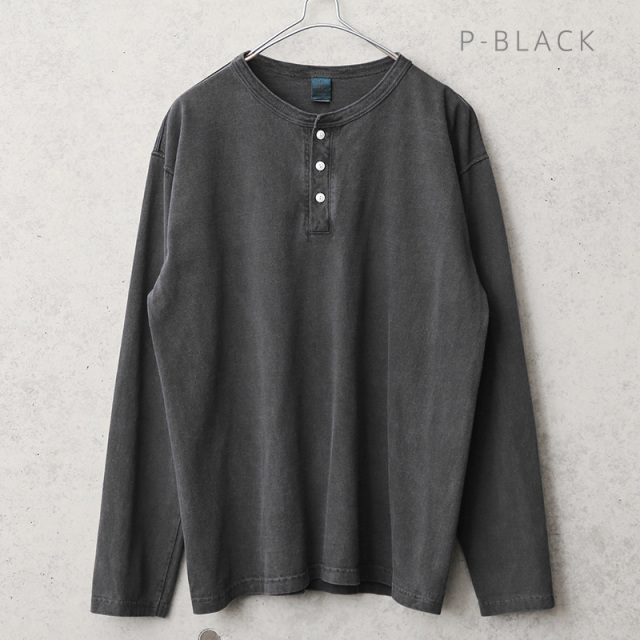 ☆新品☆ GOOD ON LS HEAVY HENLEY TEE - Tシャツ/カットソー(七分/長袖)