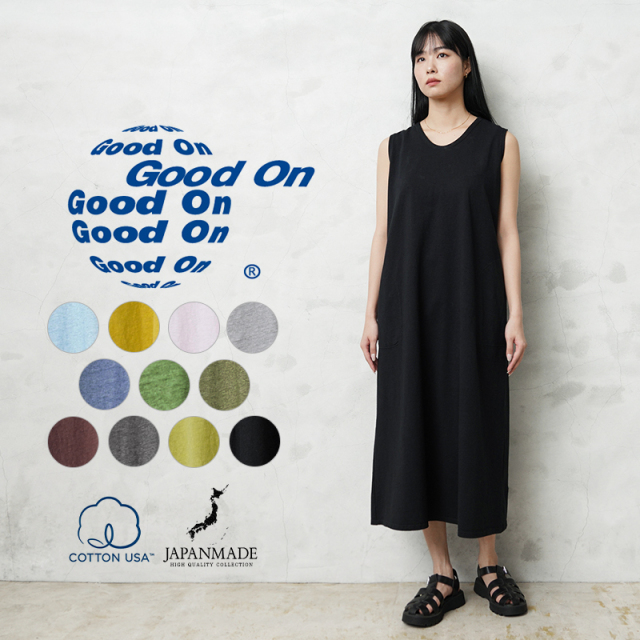 ◎Good On グッドオン GOOP-1905 テントT ドレス ワンピース レディース 日本製【T】【Sx】