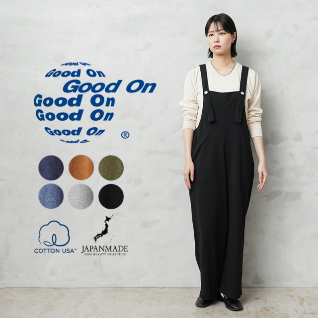 【即日出荷対応】Good On グッドオン GOPT-2502 TEE サロペット レディース 日本製【Sx】【T】