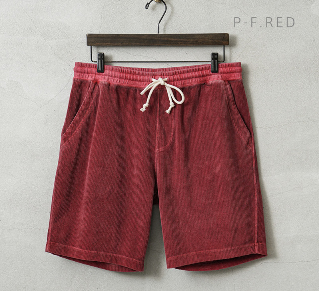 Good On グッドオン GOPT-2503 KNIT CORDUROY ニットコーデュロイ ショートパンツ 日本製【T】 Good On グッドオン GOPT-2503 KNIT CORDUROY ニットコーデュロイ