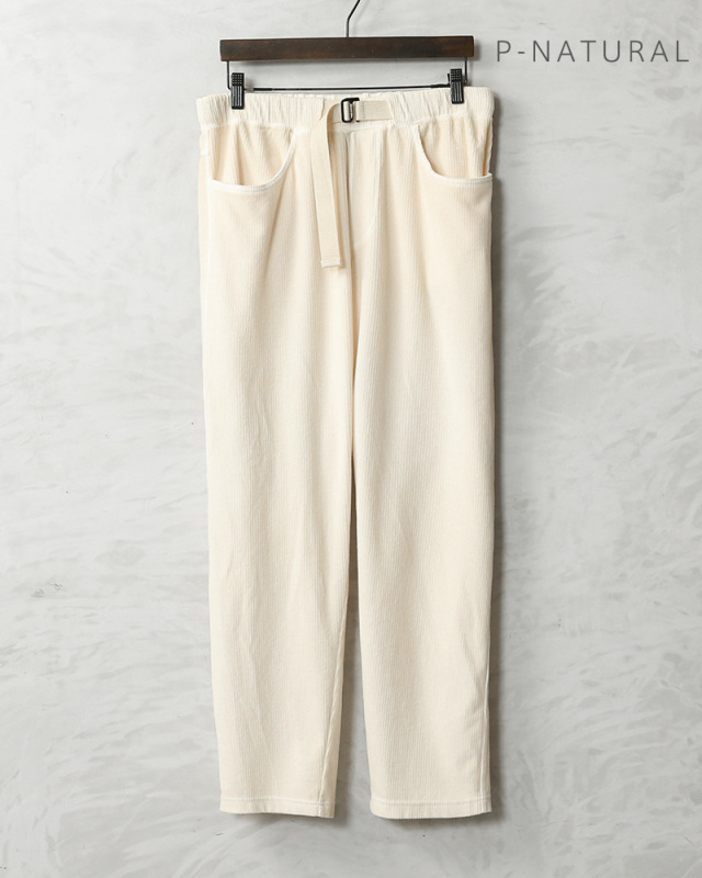 Good On グッドオン GOPT2506 ニット コーデュロイ パンツ 日本製