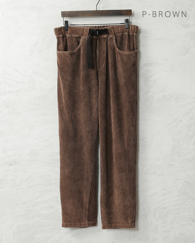 Good On グッドオン GOPT2506 ニット コーデュロイ パンツ 日本製