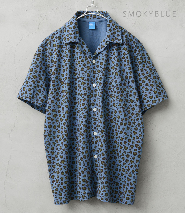 Good On グッドオン GOST2409 LEOPARD OPEN TEE S/S レオパード