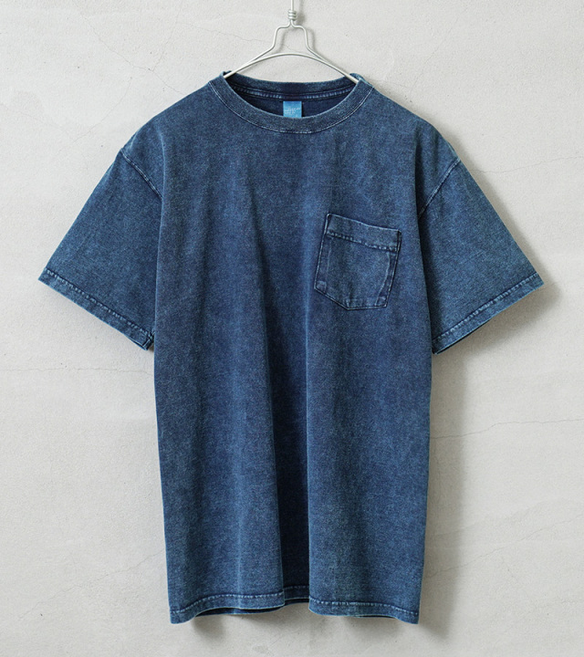 Good On グッドオン GOST-0903IS S/S ポケットTシャツ INDIGO