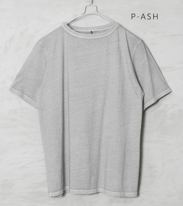 Good On グッドオン GOST-2204 S/S ベビージャージー クルーネックTシャツ レディース 日本製 ピグメント染め カットソー アメカジ ブランド【Sx】【T】 GOOD ON Good On グッドオン GOST-2204 S/S ベビージャージー