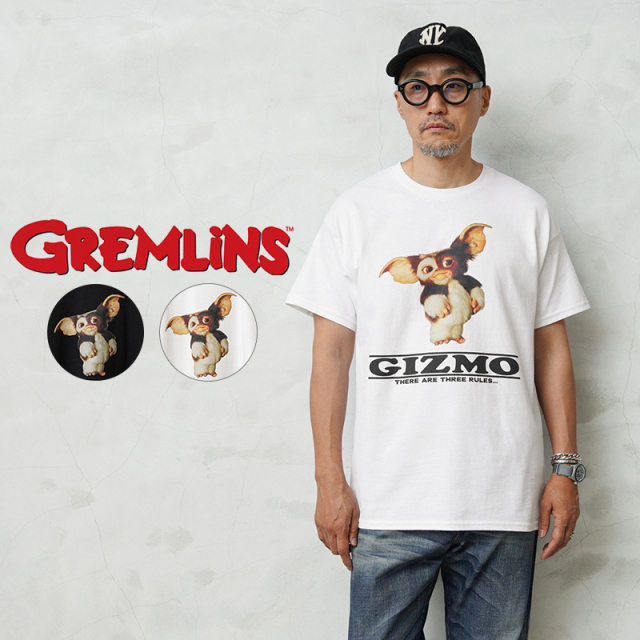 GREMLiNS グレムリン 25SS-GRM-01 Gizmo Graphic S/S Tシャツ BACK PRINT【キャンペーン対象外】【T】