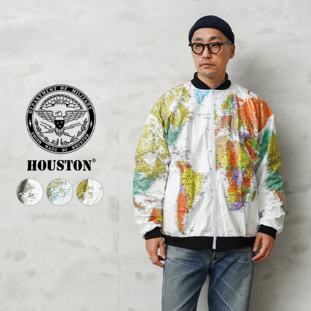 【8月25日前後で発送予定】★カートで割引対象品★HOUSTON ヒューストン 51337 TYVEK PAPER JACKET/タイベックペーパージャケット【R】