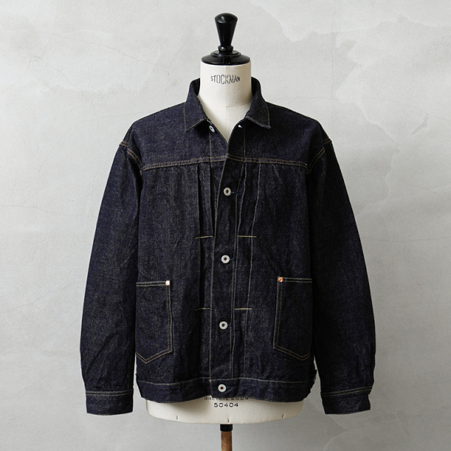 H.UNIT エイチユニット H-JK059 Raw Denim Work Jacket デニム ワーク