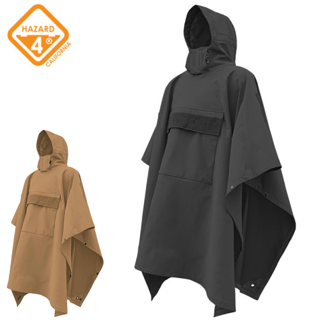 ★カートで割引対象品★HAZARD4 ハザード4 Poncho Villa 2020 テクニカル ソフトシェル ポンチョ【T】
