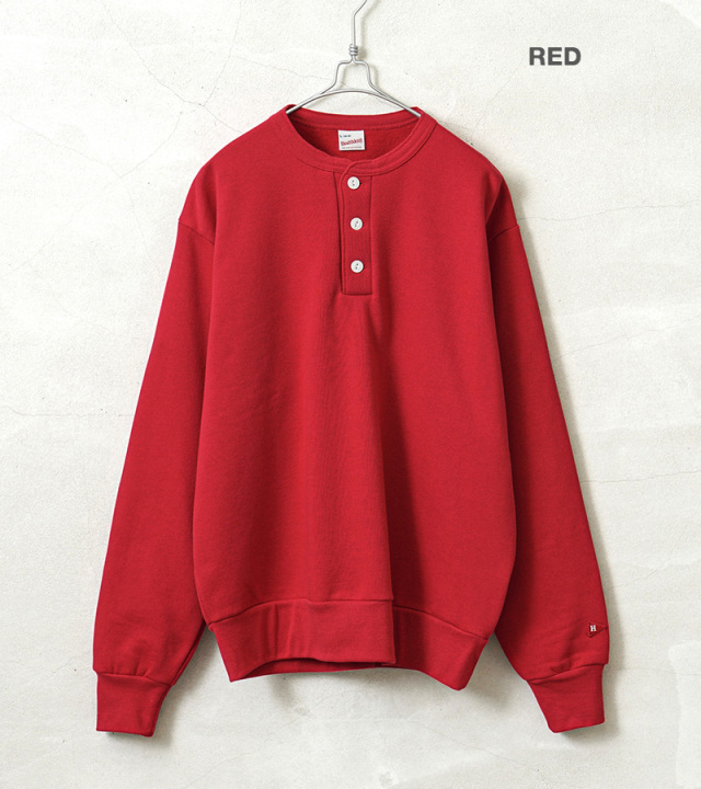 Healthknit ヘルスニット 54005 クラシック スウェット ヘンリー