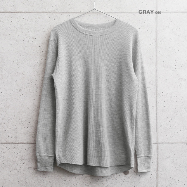 Hanes ヘインズ HM4-Q501 L/S サーマル クルーネックTシャツ 長袖