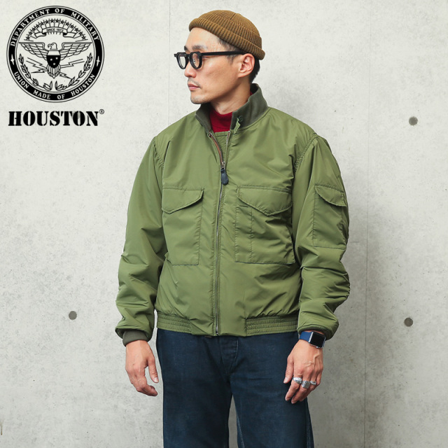 ★カートで割引対象品★HOUSTON ヒューストン 55090 米軍 G-8（WEP）フライトジャケット ミリタリーファッション【R】
