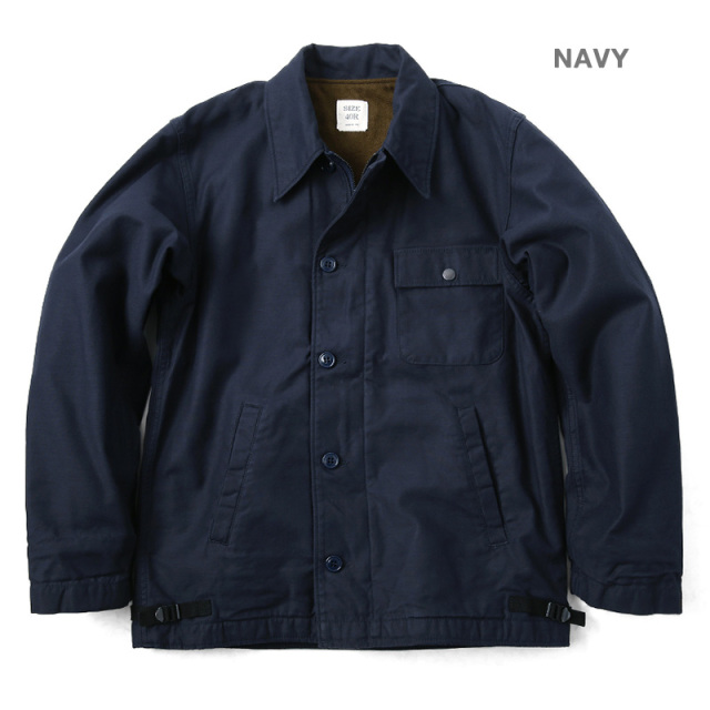 HOUSTON ヒューストン 5687 U.S.NAVY A-2 デッキジャケット 日本 