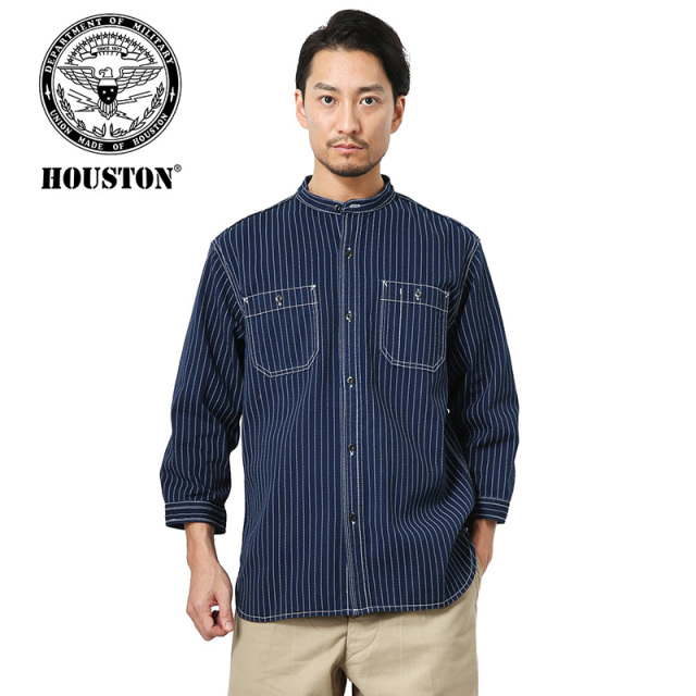 WACK シャツ HOUSTON ヒューストン 40692 ウォバッシュ 3/4スリーブ ワークシャツ