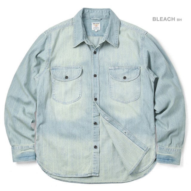 HOUSTON ヒューストン 40643 USA COTTON フラップポケット