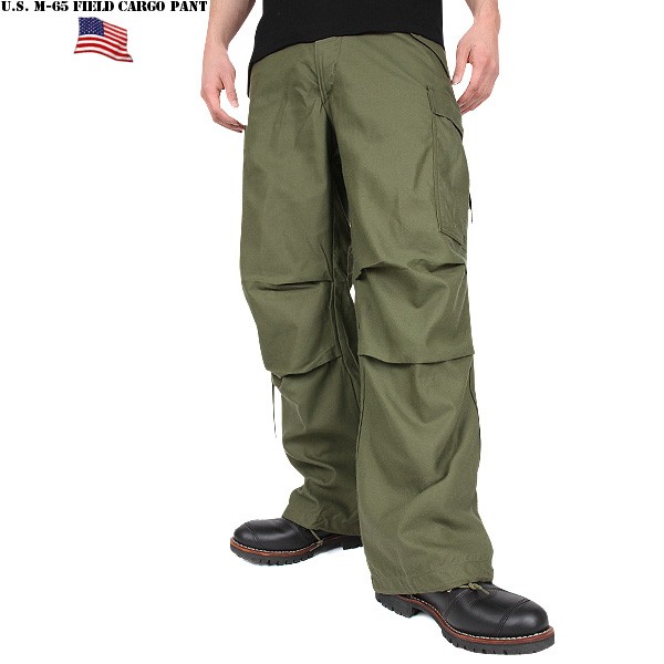 実物 新品 米軍 M-65フィールドカーゴパンツ NYLON/RAYON 米軍放出品【キャンペーン対象外】ミリタリーファッション 軍パン 軍服【T】