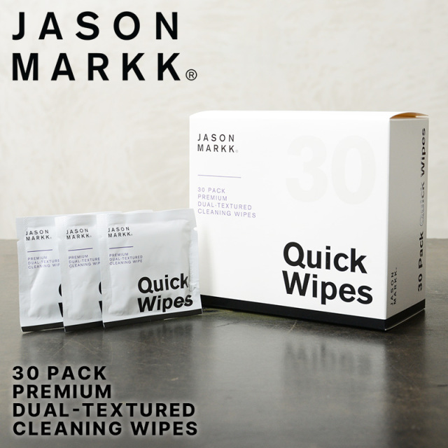 【即日出荷対応】Jason Markk ジェイソンマーク Quick Wipes 30 Pack クイックワイプス 30パック【キャンペーン対象外】【T】