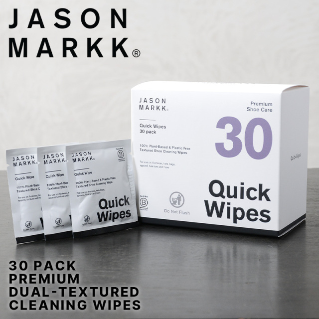 【即日出荷対応】Jason Markk ジェイソンマーク Quick Wipes 30 Pack クイックワイプス 30パック【キャンペーン対象外】【T】