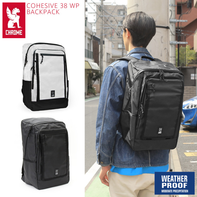 CHROME クローム JP-185 COHESIVE 38 WP BACKPACK コウヒーシブ ウォータープルーフ バックパック【T】【キャンペーン対象外】