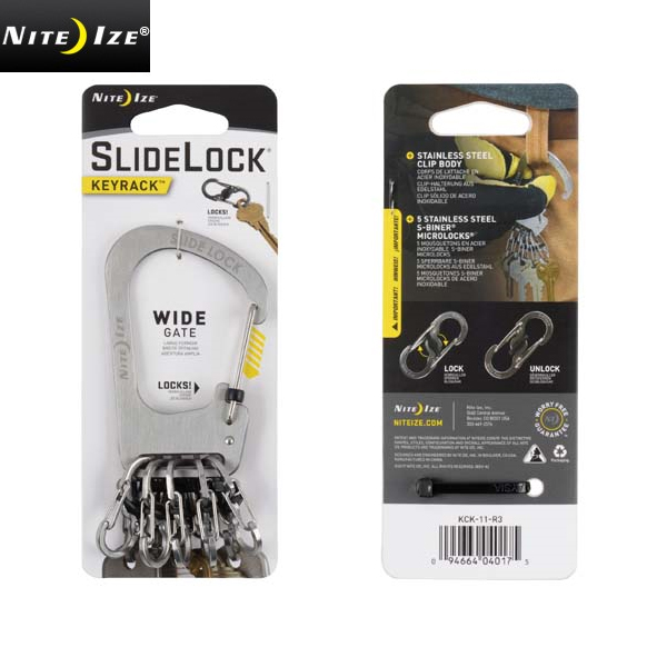 ★カートで割引対象品★NITE IZE ナイトアイズ SLIDELOCK キーラック【T】