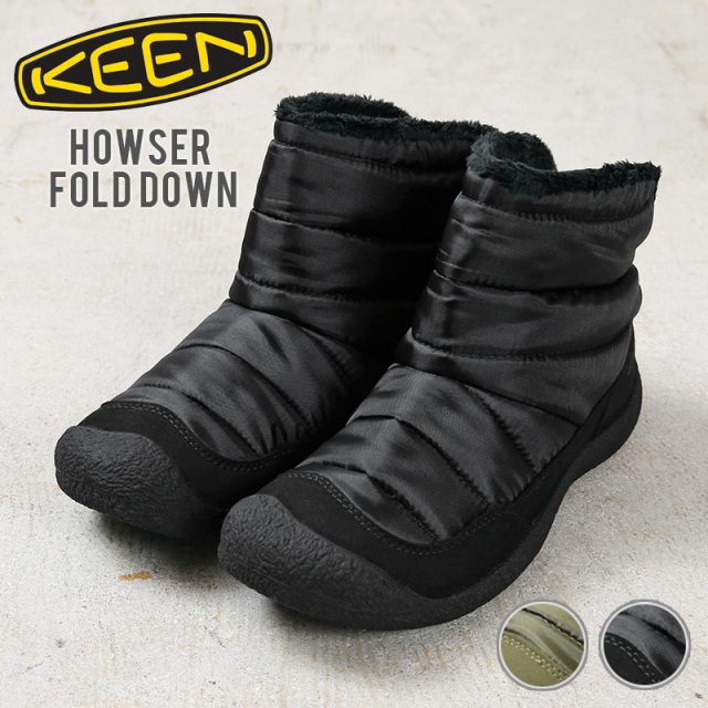 ★特別割引セール★KEEN キーン HOWSER FOLD DOWN ハウザー フォールドダウン プルオン ブーツ【T】【キャンペーン対象外】