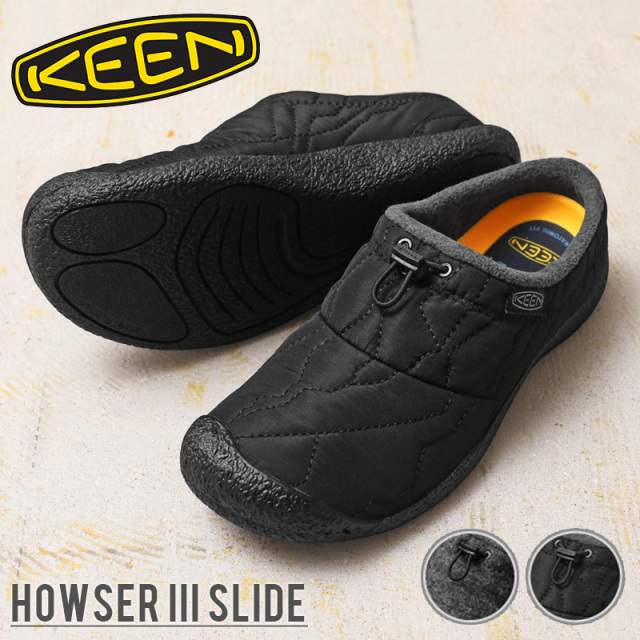★特別割引セール★KEEN キーン HOWSER III SLIDE ハウザー 3 スライド スリップオンシューズ【T】【キャンペーン対象外】