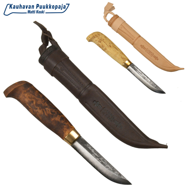 ★カートで割引対象品★Kauhavan Puukko Paja カウハバン プーッコ パヤ Visa シースナイフ 105 #108【Sx】【T】