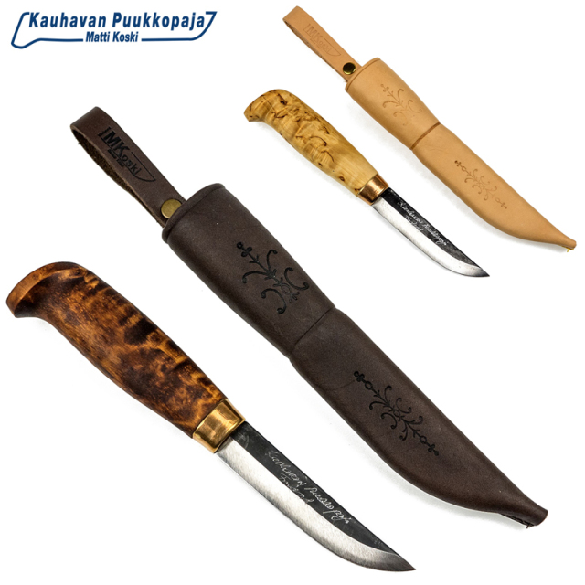 ★カートで割引対象品★Kauhavan Puukko Paja カウハバン プーッコ パヤ Visa シースナイフ 95 #106【Sx】【T】